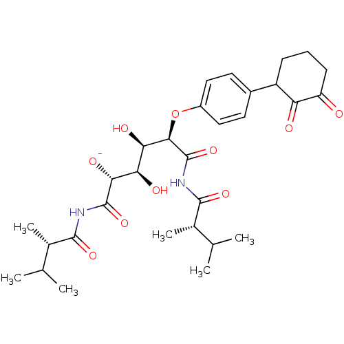 Chemical structure of BindingDB Monomer ID 50156143