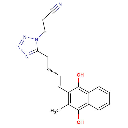 Chemical structure of BindingDB Monomer ID 50156159