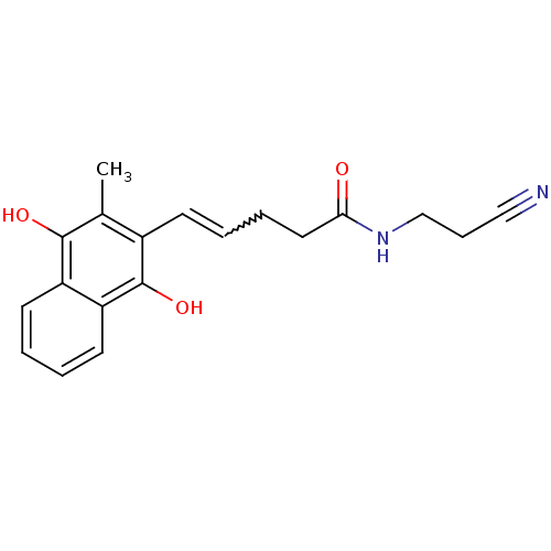 Chemical structure of BindingDB Monomer ID 50156161