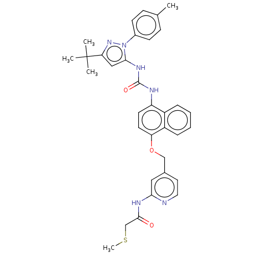 Chemical structure of BindingDB Monomer ID 50156162