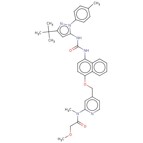 Chemical structure of BindingDB Monomer ID 50156164