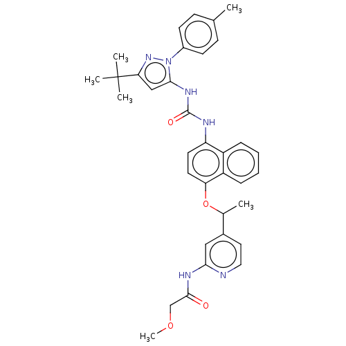 Chemical structure of BindingDB Monomer ID 50156165