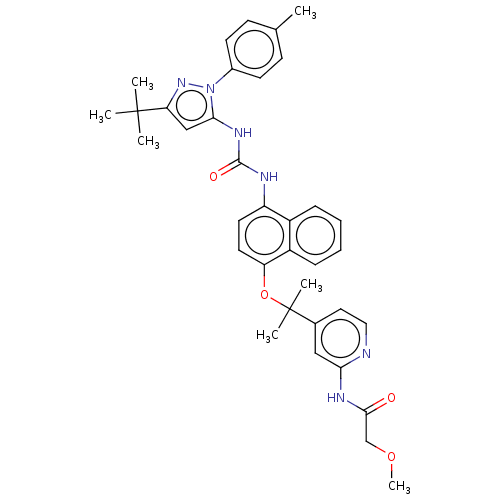 Chemical structure of BindingDB Monomer ID 50156169