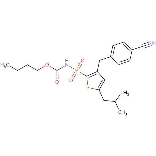 Chemical structure of BindingDB Monomer ID 50156170