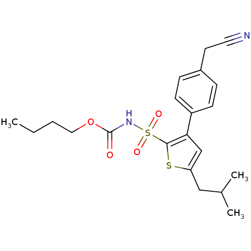Chemical structure of BindingDB Monomer ID 50156175