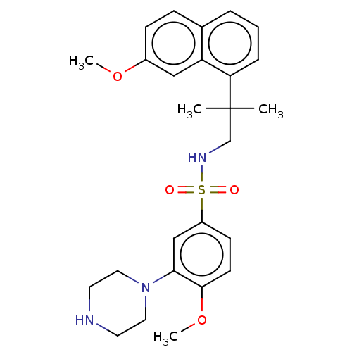 Chemical structure of BindingDB Monomer ID 50156206