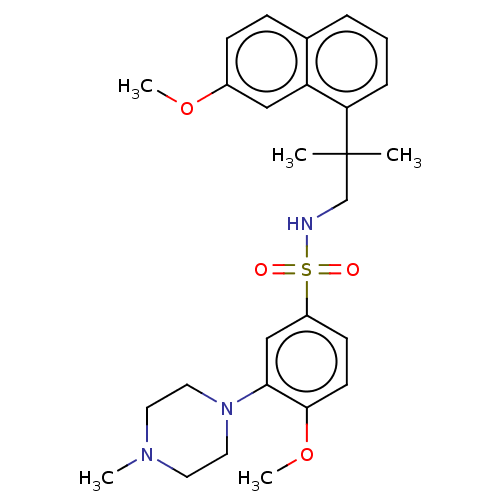 Chemical structure of BindingDB Monomer ID 50156207