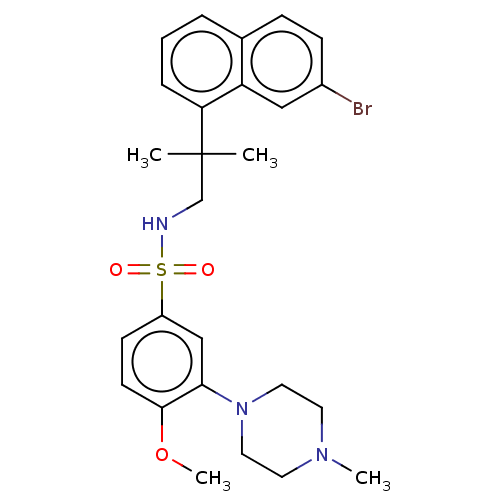 Chemical structure of BindingDB Monomer ID 50156209