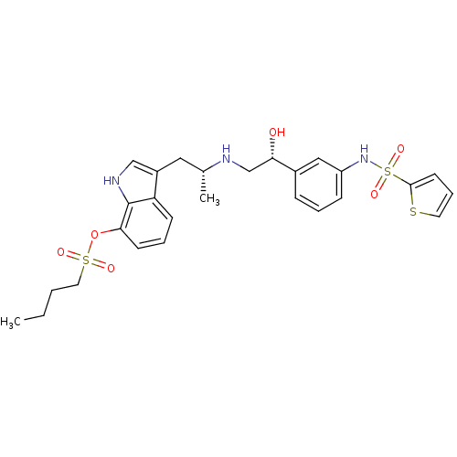 Chemical structure of BindingDB Monomer ID 50156246