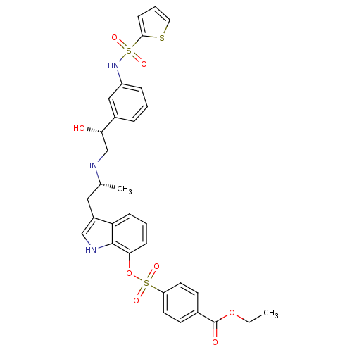 Chemical structure of BindingDB Monomer ID 50156253