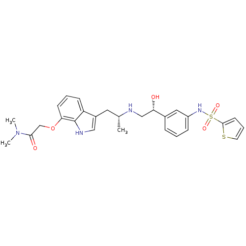 Chemical structure of BindingDB Monomer ID 50156254