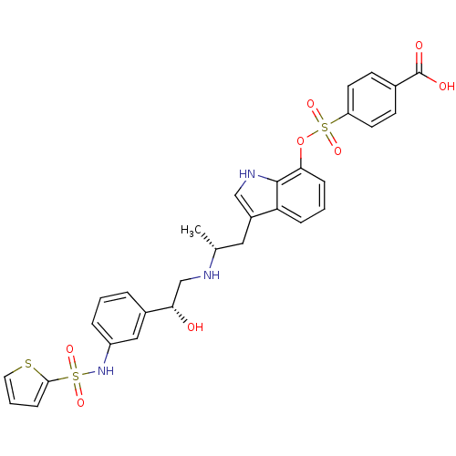 Chemical structure of BindingDB Monomer ID 50156255