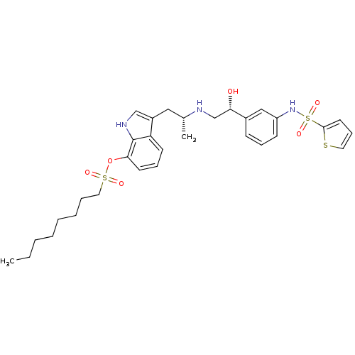 Chemical structure of BindingDB Monomer ID 50156256