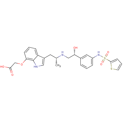 Chemical structure of BindingDB Monomer ID 50156257