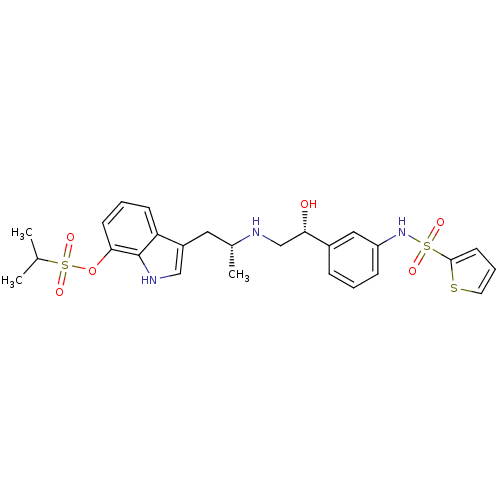 Chemical structure of BindingDB Monomer ID 50156258