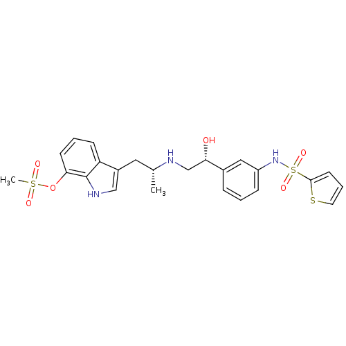 Chemical structure of BindingDB Monomer ID 50156260