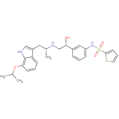 Chemical structure of BindingDB Monomer ID 50156262
