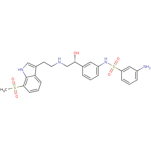 Chemical structure of BindingDB Monomer ID 50156267