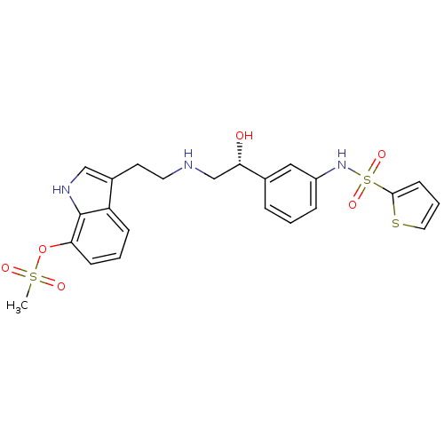 Chemical structure of BindingDB Monomer ID 50156270