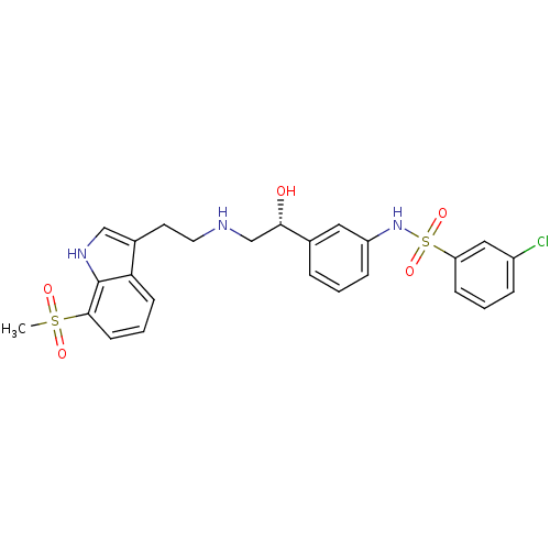 Chemical structure of BindingDB Monomer ID 50156271