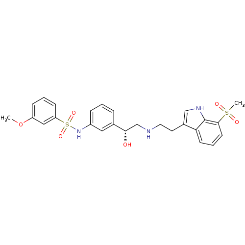 Chemical structure of BindingDB Monomer ID 50156272
