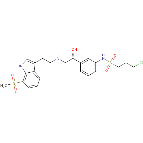 Chemical structure of BindingDB Monomer ID 50156273