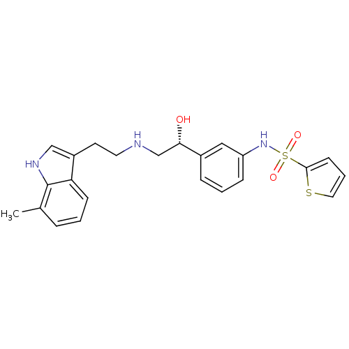 Chemical structure of BindingDB Monomer ID 50156274