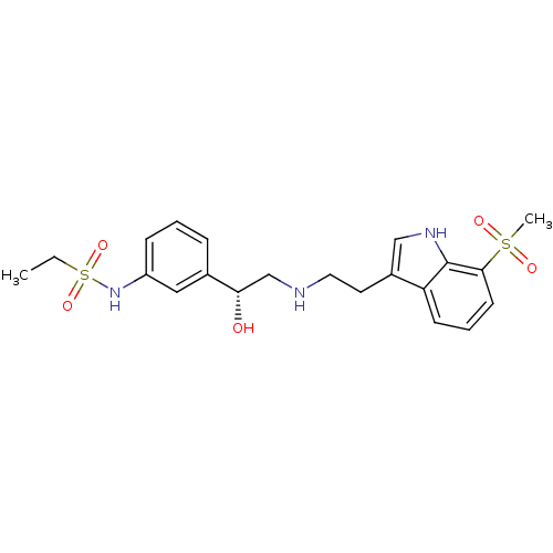 Chemical structure of BindingDB Monomer ID 50156276