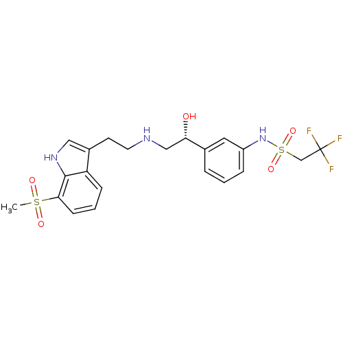 Chemical structure of BindingDB Monomer ID 50156277