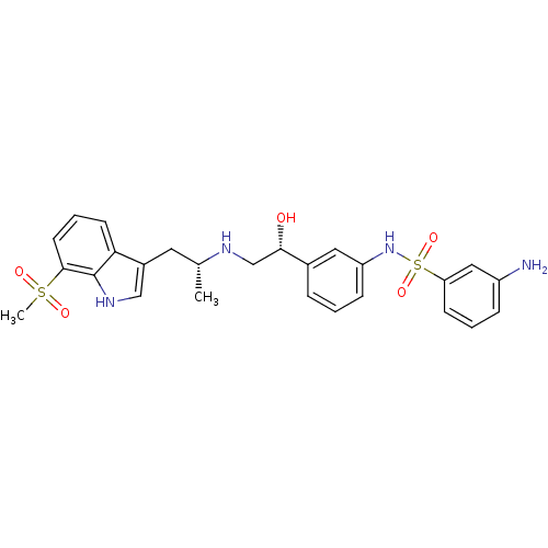 Chemical structure of BindingDB Monomer ID 50156278