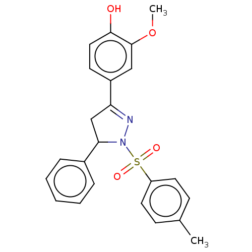 Chemical structure of BindingDB Monomer ID 50156287