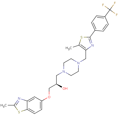 Chemical structure of BindingDB Monomer ID 50156419