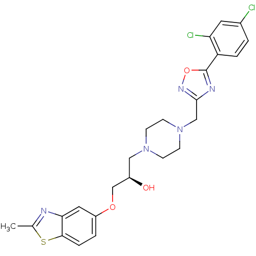 Chemical structure of BindingDB Monomer ID 50156421