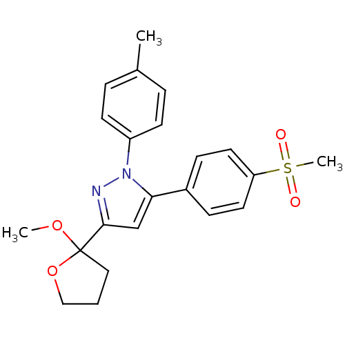 Chemical structure of BindingDB Monomer ID 50156456