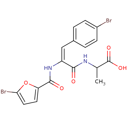 Chemical structure of BindingDB Monomer ID 50156475