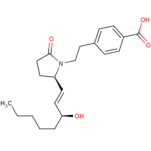 Chemical structure of BindingDB Monomer ID 50156547