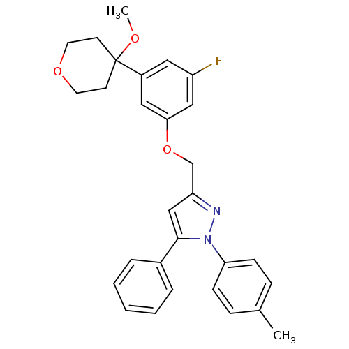 Chemical structure of BindingDB Monomer ID 50156586