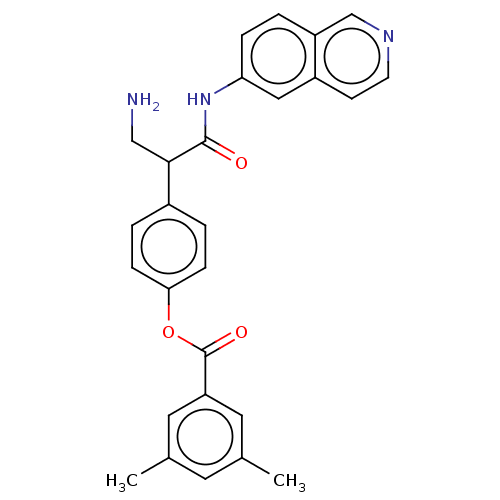 Chemical structure of BindingDB Monomer ID 50156694