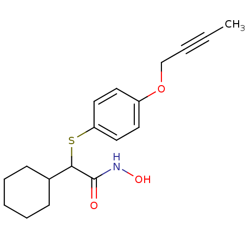 Chemical structure of BindingDB Monomer ID 50156696