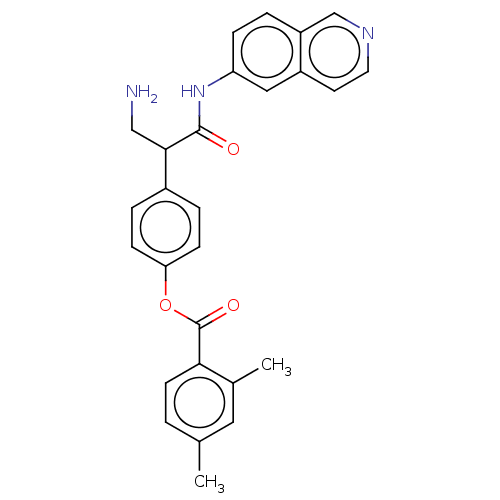 Chemical structure of BindingDB Monomer ID 50156707