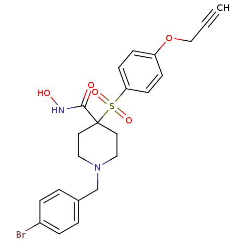 Chemical structure of BindingDB Monomer ID 50156714