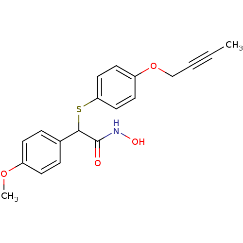 Chemical structure of BindingDB Monomer ID 50156721