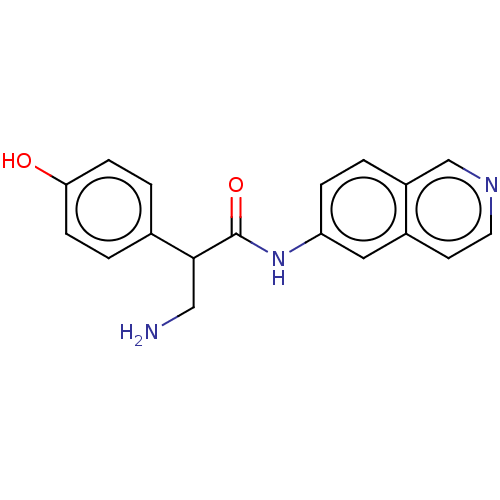 Chemical structure of BindingDB Monomer ID 50156782
