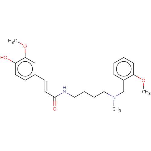 Chemical structure of BindingDB Monomer ID 50156806