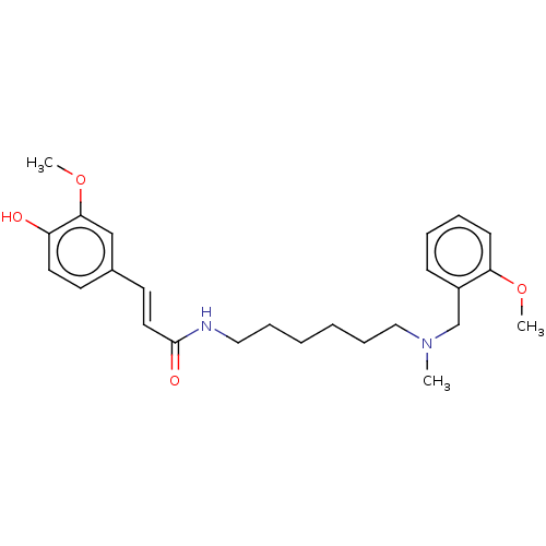 Chemical structure of BindingDB Monomer ID 50156810