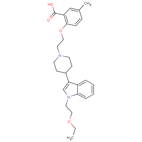 Chemical structure of BindingDB Monomer ID 50156856