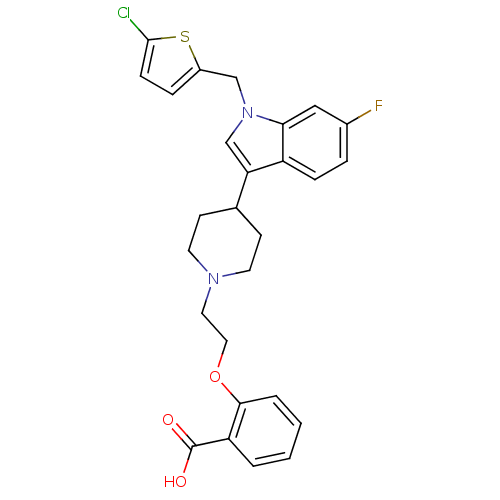Chemical structure of BindingDB Monomer ID 50156861