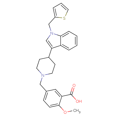 Chemical structure of BindingDB Monomer ID 50156872