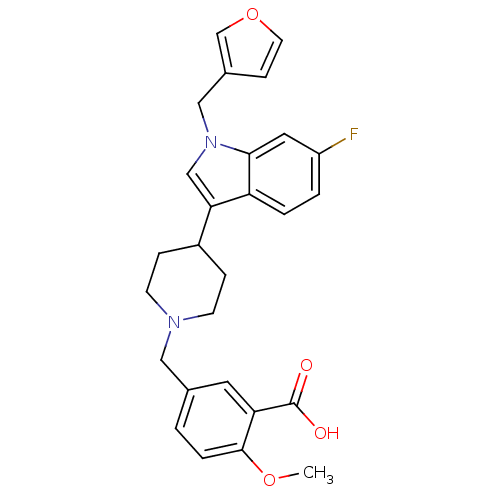 Chemical structure of BindingDB Monomer ID 50156877