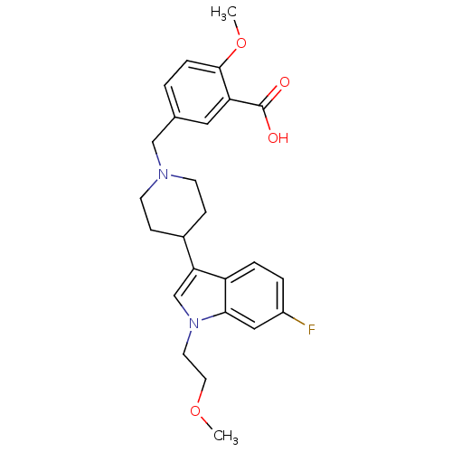 Chemical structure of BindingDB Monomer ID 50156885